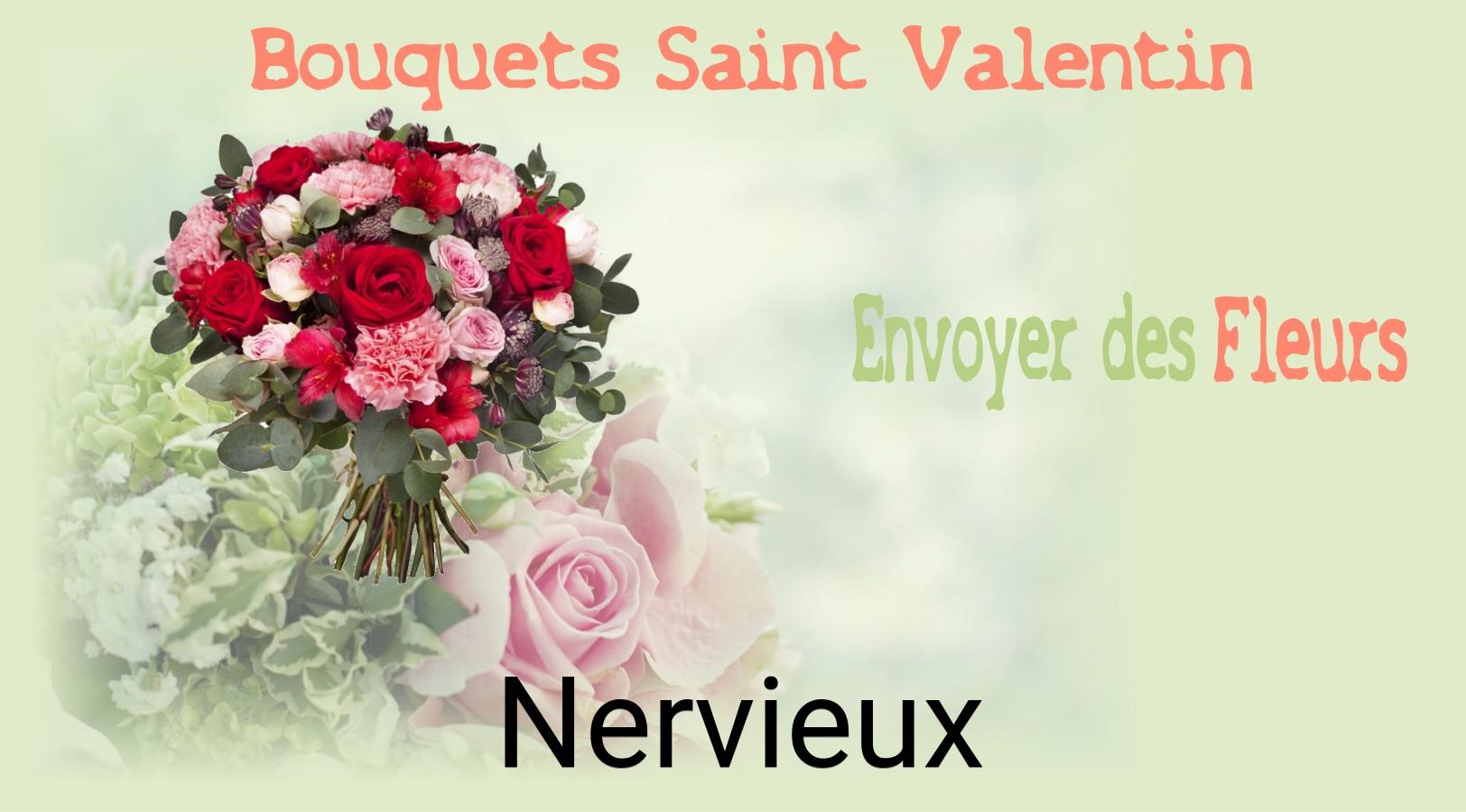 Roses de Saint-Valentin livrées à Nervieux
